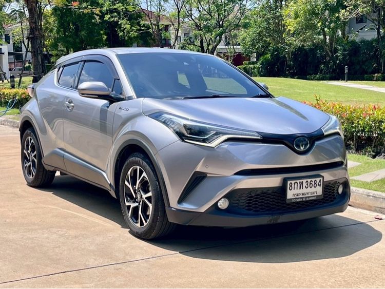 Toyota C-HR 2019 1.8 HV Hi Utility-car เบนซิน ไม่ติดแก๊ส เกียร์อัตโนมัติ เทา รูปที่ 4