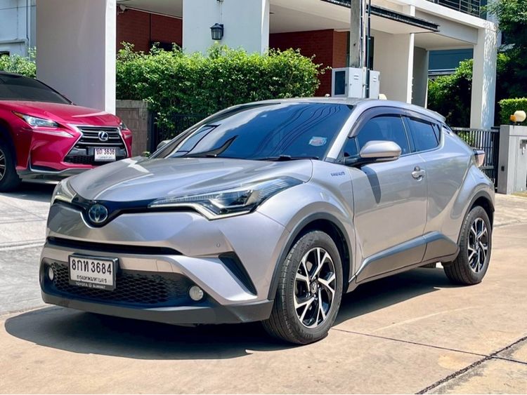 Toyota C-HR 2019 1.8 HV Hi Utility-car เบนซิน ไม่ติดแก๊ส เกียร์อัตโนมัติ เทา