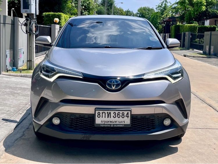 Toyota C-HR 2019 1.8 HV Hi Utility-car เบนซิน ไม่ติดแก๊ส เกียร์อัตโนมัติ เทา รูปที่ 2