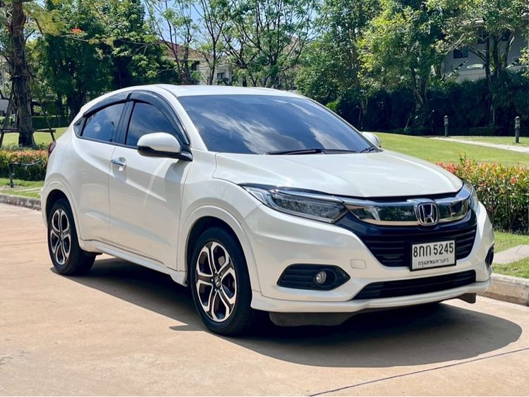 Honda HR-V 2018 1.8 EL Utility-car เบนซิน ไม่ติดแก๊ส เกียร์อัตโนมัติ ขาว