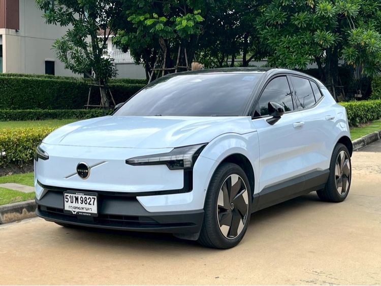 Volvo EX30 2024 Ultra Twin Motor Performance Utility-car ไฟฟ้า ไม่ติดแก๊ส เกียร์อัตโนมัติ ขาว รูปที่ 2