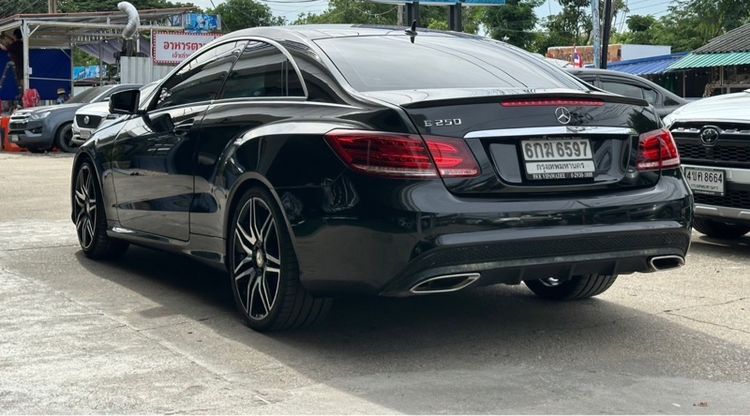Mercedes-Benz E-Class 2015 E250 AMG Sedan เบนซิน ไม่ติดแก๊ส เกียร์อัตโนมัติ ดำ รูปที่ 4