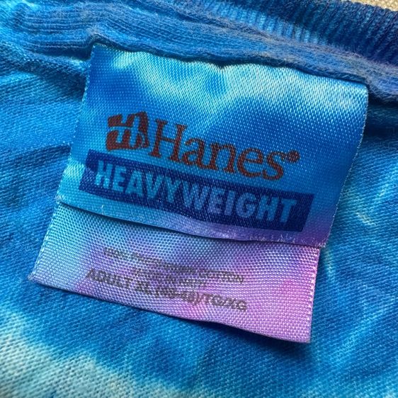 เสื้อยืดมัดย้อม by Hanes Size XL  รูปที่ 5