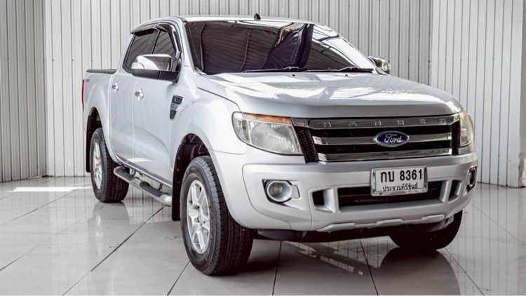 Ford Ranger 2015 2.2 Hi-Rider XLT Pickup ดีเซล ไม่ติดแก๊ส เกียร์อัตโนมัติ เทา