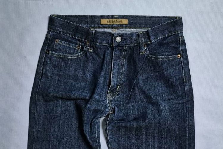 uniqlo กางเกงยีนส์รุ่น originnal basic รุ่นหายาก รูปที่ 3