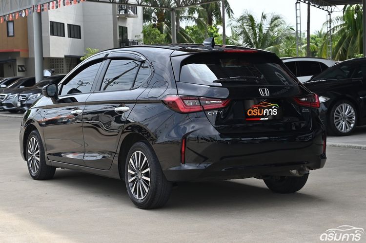 Honda City 2022 1.0 SV Sedan เบนซิน ไม่ติดแก๊ส เกียร์อัตโนมัติ ดำ รูปที่ 3