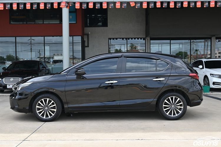 Honda City 2022 1.0 SV Sedan เบนซิน ไม่ติดแก๊ส เกียร์อัตโนมัติ ดำ รูปที่ 4