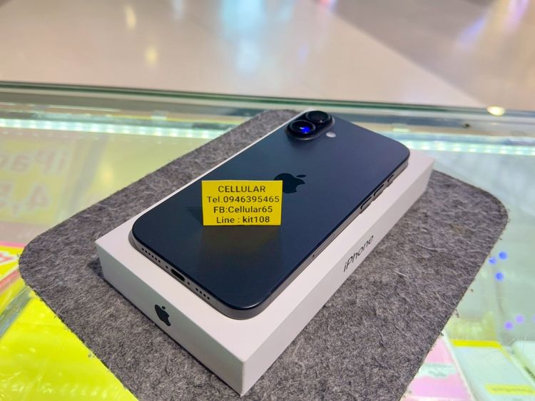 iPhone 16 Plus 128GB สวยไร้รอย เครื่องไทย ครบกล่อง รูปที่ 7