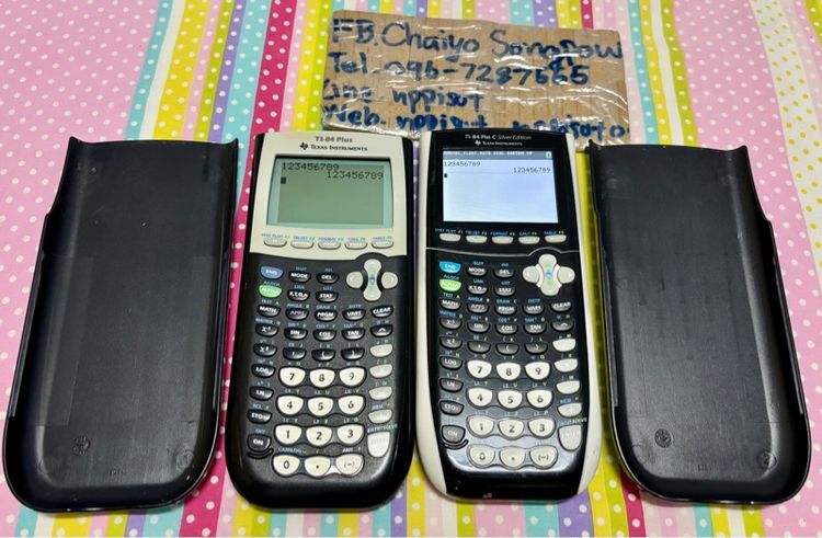เครื่องคิดเลข Texas Instruments 2รุ่น