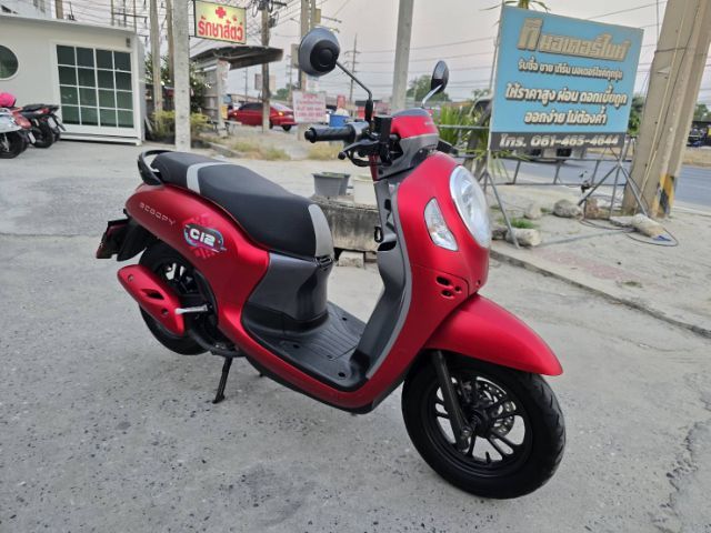 ขายด่วน honda scoopy ปี 2022 ไมล์ 6xxx กิโลแท้ รูปที่ 7