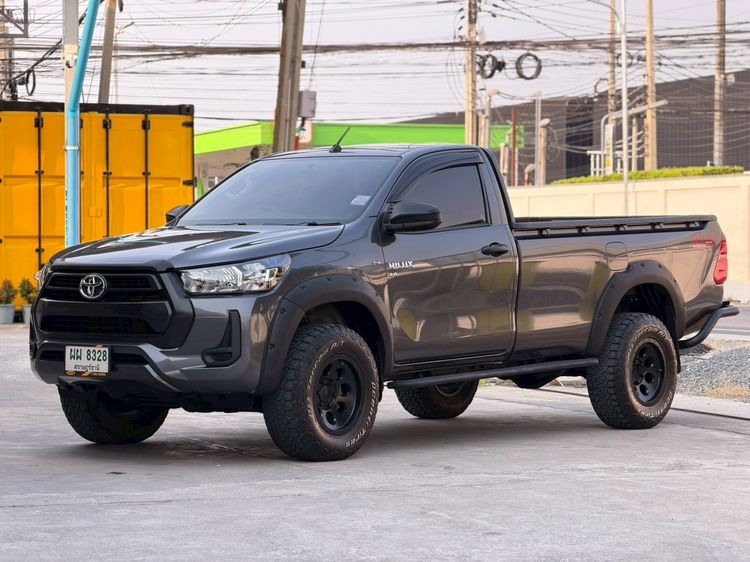 Toyota Hilux Revo 2023 2.8 J 4WD Pickup ดีเซล ไม่ติดแก๊ส เกียร์ธรรมดา เทา