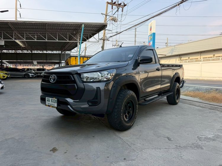 Toyota Hilux Revo 2023 2.8 J 4WD Pickup ดีเซล ไม่ติดแก๊ส เกียร์ธรรมดา เทา รูปที่ 2
