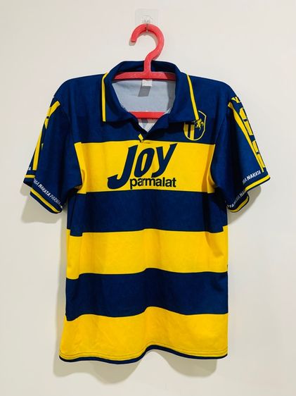 เสื้อทีม ปาร์ม่า เบอร์ 10 NAKATA รุ่นเก่า แท้ 💯 size ขนาด อก 21.5 ยาว 27.5 นิ้ว สภาพดีมาก ดีเทลสวย เนื้อผ้าดีมากนิ่มใส่สบาย รูปที่ 2