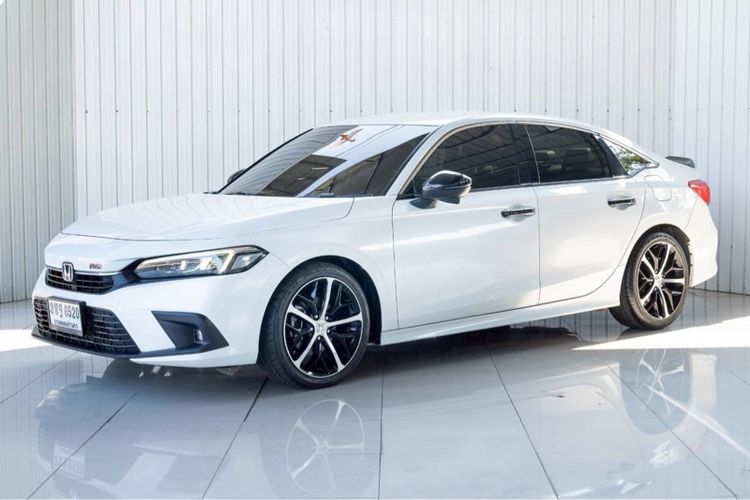 Honda Civic 2022 2.0 eHEV RS Sedan ปลั๊กอินไฮบริด (PHEV) ไม่ติดแก๊ส เกียร์อัตโนมัติ ขาว รูปที่ 3