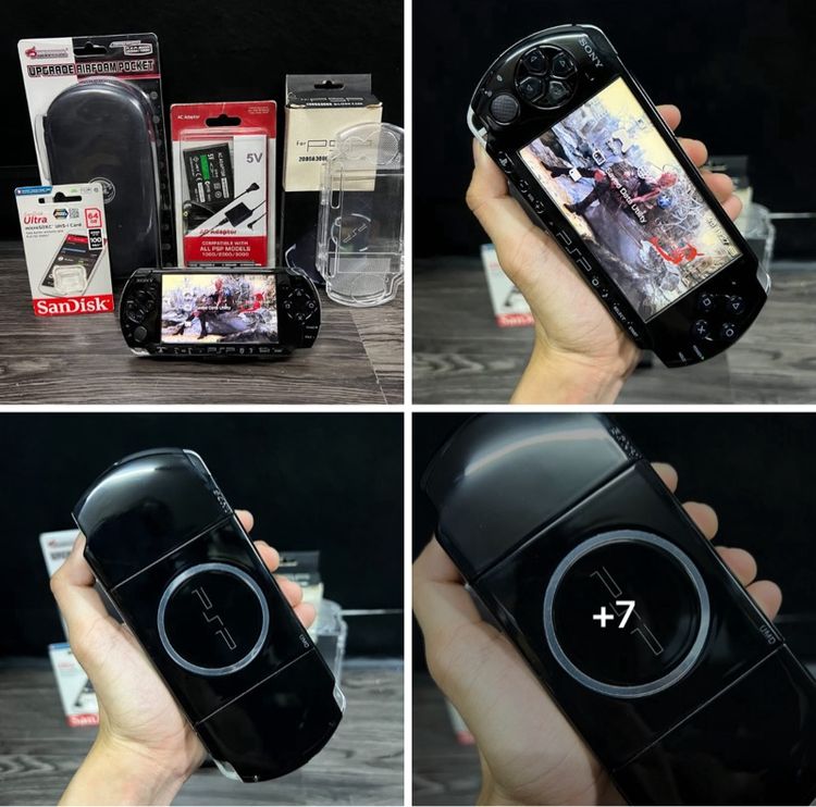 Sony ⚫️⚫️ PSP รุ่น 3000 สีดำสภาพสวยๆ ⚫️⚫️
