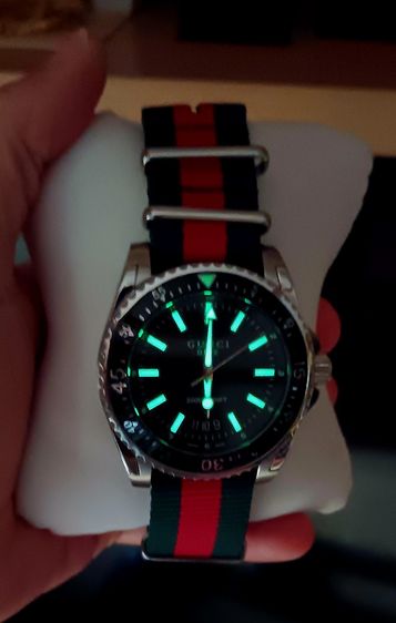 Gucci dive 45mm full set รูปที่ 6