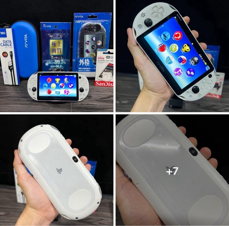 Sony ⚪️⚫️ PSvita รุ่น 2000 สีขาว ⚪️⚫️