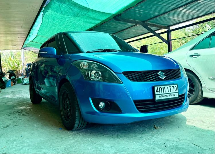 รถ Suzuki Swift 1.2 GLX สี ฟ้า