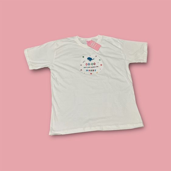 เสื้อยืด fee size พิมพ์ลาย รูปที่ 7