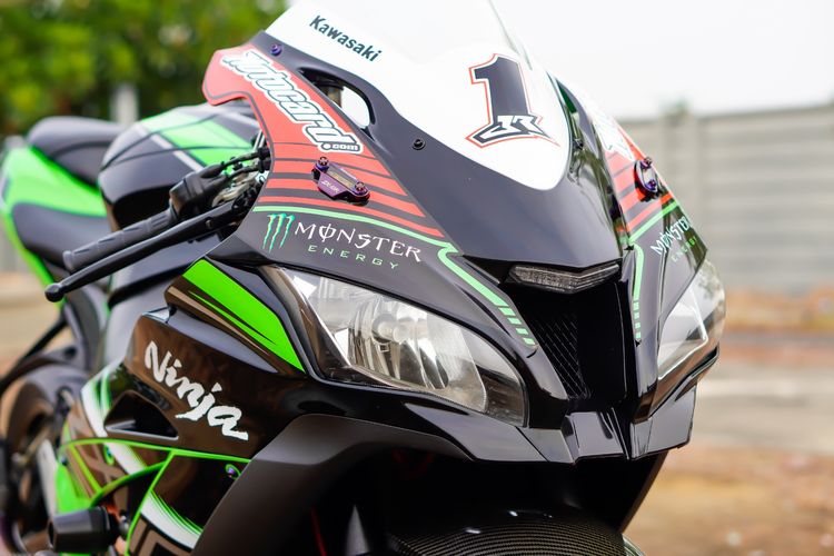 KAWASAKI ZX10-R ปี 2015 (จดทะเบียน 2016) ฟรีดาวน์ ท่อ AUSTIN RACING แท้ รูปที่ 3