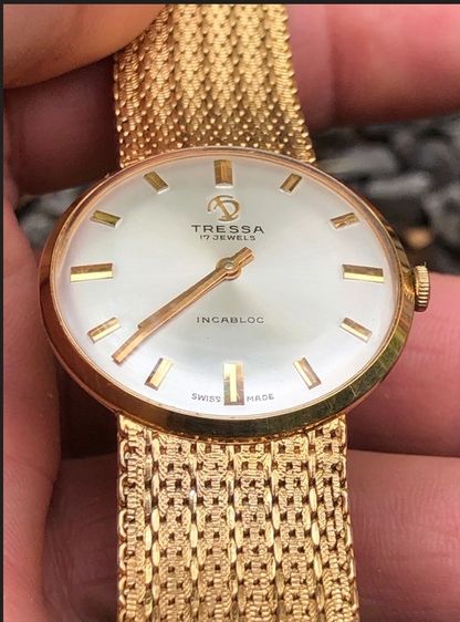 TRESSA 17 Jewels Incabloc SWISS MADE รูปที่ 2
