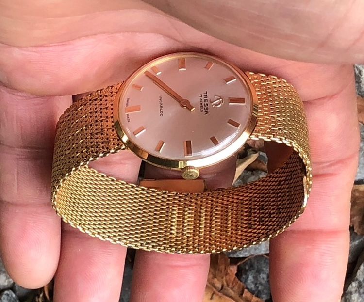 TRESSA 17 Jewels Incabloc SWISS MADE รูปที่ 14