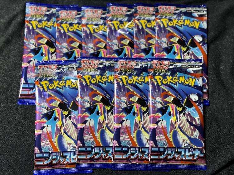 card pokemon โปเกม่อนซอง Pokemon Card MEGA Expansion Pack Ninja Spinner Japan