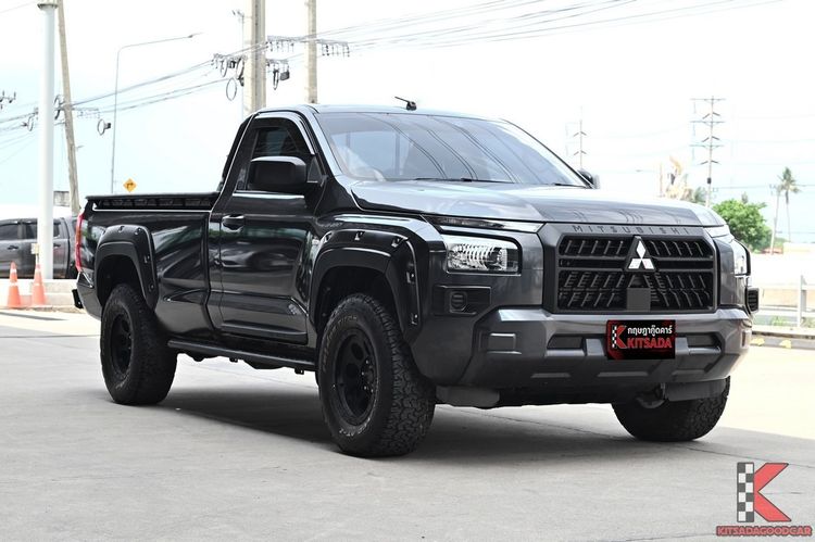 รถ Mitsubishi Triton All New 2.4 Pro 4WD Single Cab สี เทา