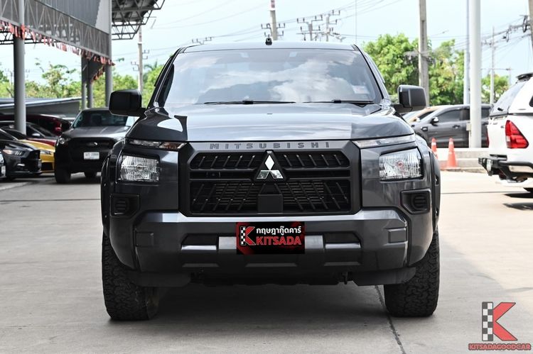 Mitsubishi Triton 2023 All New 2.4 Pro 4WD Single Cab Pickup ดีเซล ไม่ติดแก๊ส เกียร์ธรรมดา เทา รูปที่ 2
