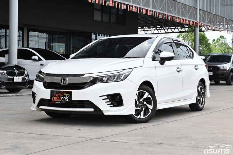 รถ Honda City 1.0 V สี ขาว