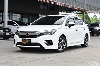 Honda City 1.0 V Sedan ปี 2020 รถเก๋งมือสองสภาพดี ประวัติเช็กศูนย์ตลอด พร้อมชุดแต่ง Modulo รอบคัน (รหัสสินค้า HBG)