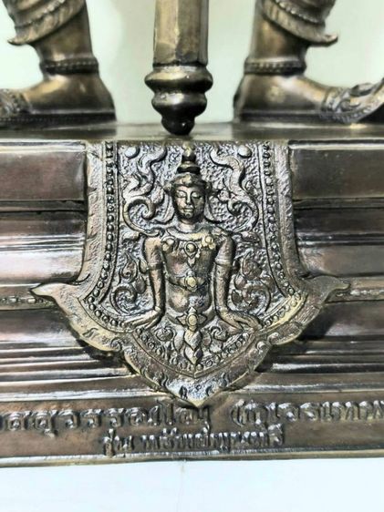ท้าวเวสสุวรรณ องค์ปฐม กุเวรเทพบุตร วัดจุฬามณี ขนาดสูง 22.8 นิ้ว สวยสง่า หมายเลขที่ 272 รูปที่ 5
