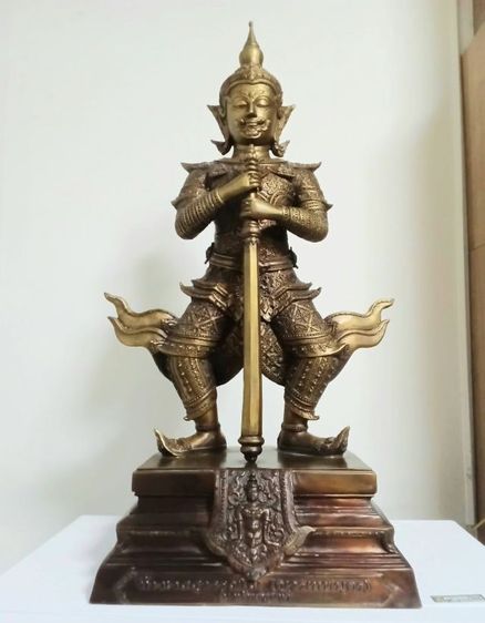 ท้าวเวสสุวรรณ องค์ปฐม กุเวรเทพบุตร วัดจุฬามณี ขนาดสูง 22.8 นิ้ว สวยสง่า หมายเลขที่ 272 รูปที่ 7