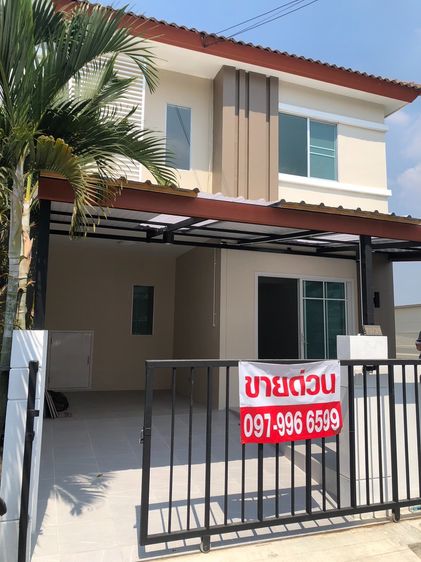 มีบางส่วน กู้ธนาคารเงินเหลือ รีโนเวทใหม่ ถูกสุดในโครงการ ปรับราคาถูกลงกว่าเดิม  ขาย ทาวน์เฮ้าส์ 2 ชั้น 25.6 ตร.ว หลังมุม ม พฤกษา 54 คลองถนน 