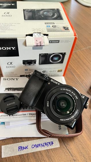 กล้องมิลเลอร์เลส ไม่กันน้ำ Sony6000Len kit