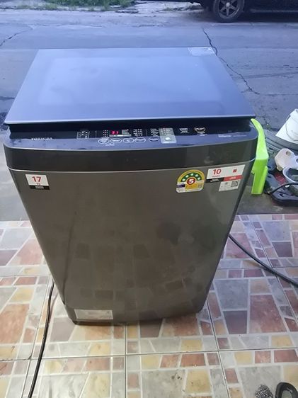 ฝาบน Toshiba เครื่องซักผ้า โตชิบา ขนาดสิบเจ็ดกิโล มือสองสภาพสวยเหมือนใหม่