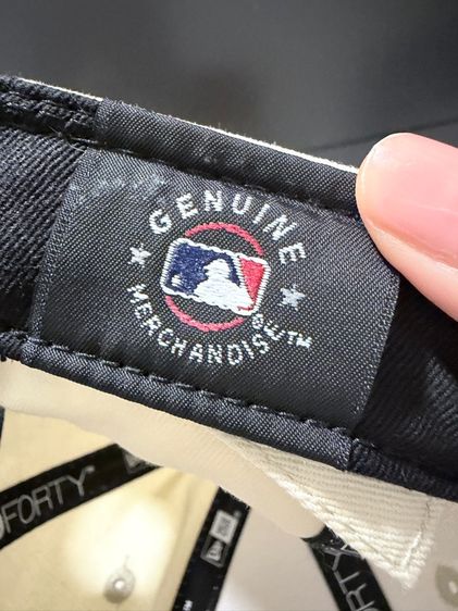 New Era รุ่น NY Yankees ขาวครีม รูปที่ 6