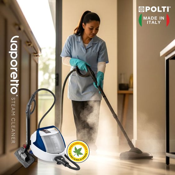 เครื่องฉีดไอน้ำร้อน Polti ของใหม่ยังไม่ได้ใช้ Vaporetto Pro 95 Turbo Flexi  รูปที่ 2