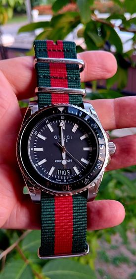ดำ Gucci dive 45mm