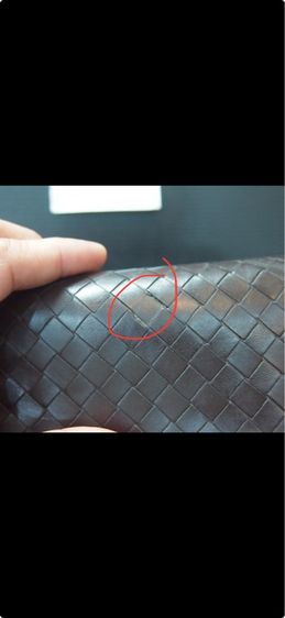 BOTTEGA VENETA Dark Brown Intrecciato Long Wallet 2011 ราคา 1,500 บาท รูปที่ 18