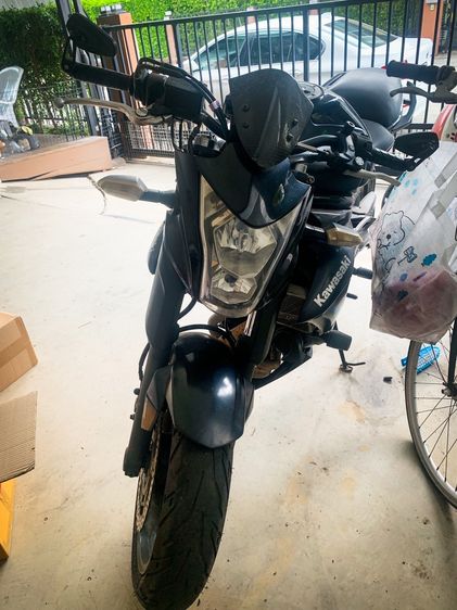 Kawasaki ER-6N 650cc ปี 2014 สีดำ เดิมๆ ราคา 58,000 บาท