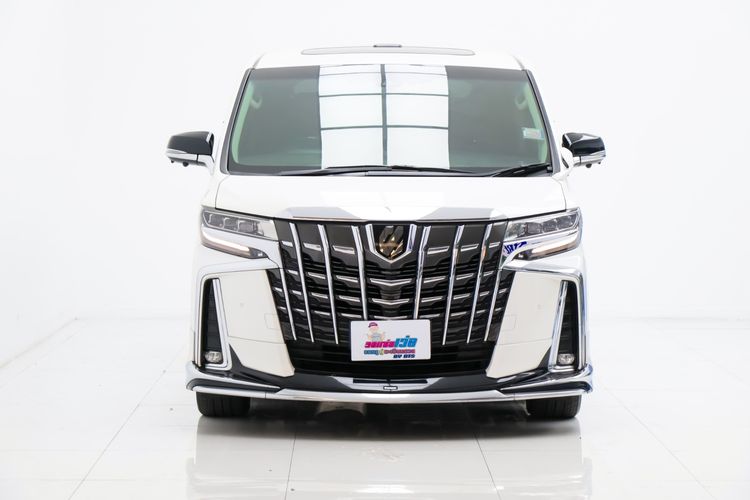 Toyota Alphard 2018 2.5 S C-Package Van เบนซิน ไม่ติดแก๊ส เกียร์อัตโนมัติ ขาว รูปที่ 2