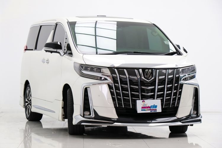 Toyota Alphard 2018 2.5 S C-Package Van เบนซิน ไม่ติดแก๊ส เกียร์อัตโนมัติ ขาว รูปที่ 3