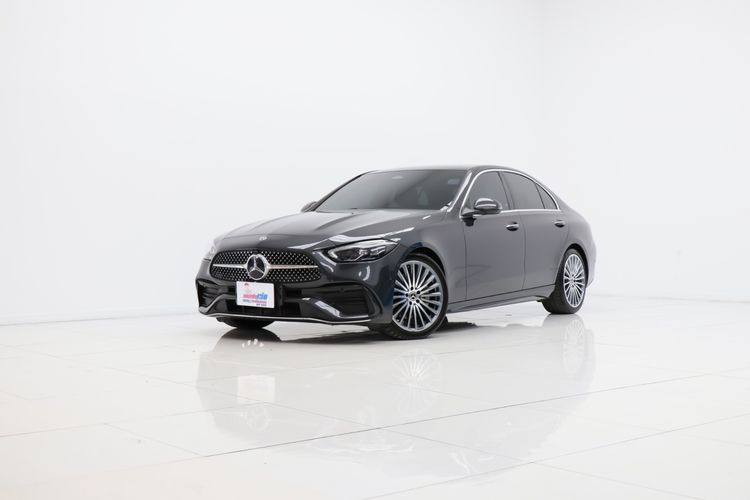 รถ Mercedes-Benz C-Class C220 สี เทา