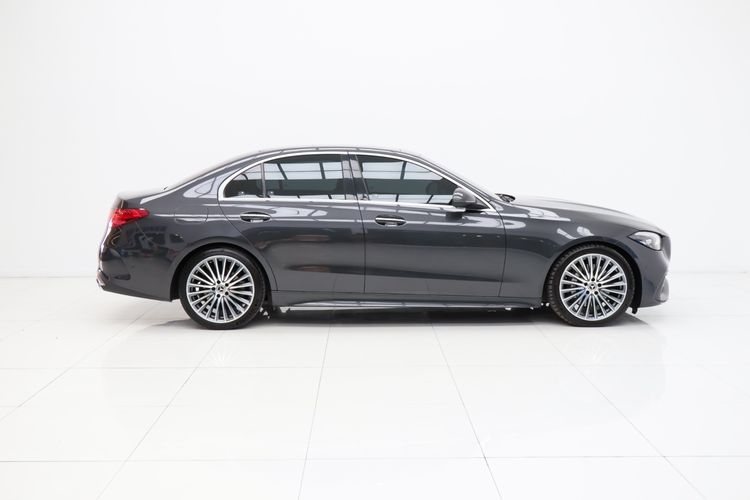 Mercedes-Benz C-Class 2022 C220 Sedan ดีเซล ไม่ติดแก๊ส เกียร์อัตโนมัติ เทา รูปที่ 3