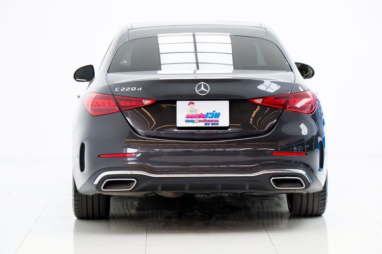 Mercedes-Benz C-Class 2022 C220 Sedan ดีเซล ไม่ติดแก๊ส เกียร์อัตโนมัติ เทา รูปที่ 2