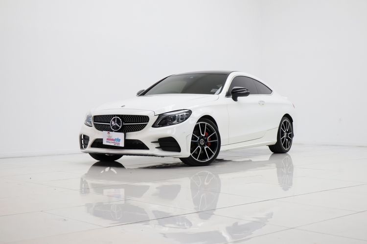 รถ Mercedes-Benz C-Class C200 สี ขาว