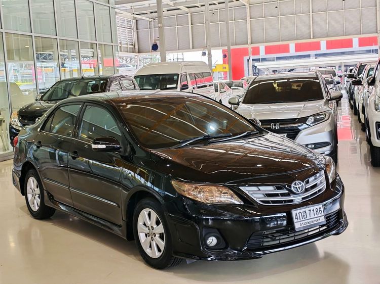 Toyota Altis 2013 1.6 E Sedan เบนซิน ไม่ติดแก๊ส เกียร์อัตโนมัติ ดำ รูปที่ 3