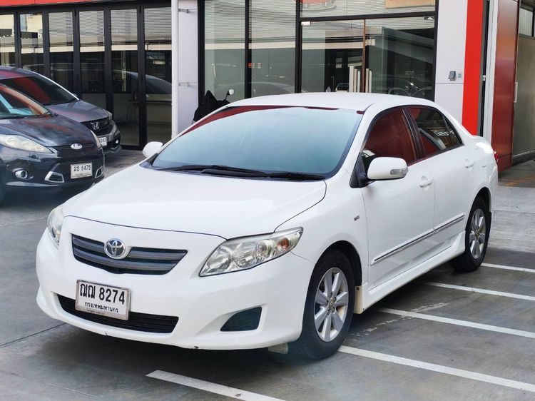 Toyota Altis 2008 1.6 G Sedan เบนซิน ไม่ติดแก๊ส เกียร์อัตโนมัติ ขาว รูปที่ 2