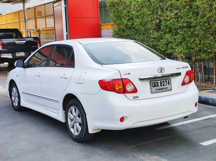 Toyota Altis 2008 1.6 G Sedan เบนซิน ไม่ติดแก๊ส เกียร์อัตโนมัติ ขาว รูปที่ 4